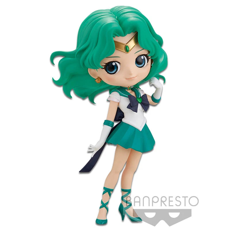 BANPRESTO THE MOVIE SAILOR MOON ETERNAL QPOSKET - SUPER SAILOR NEPTUNE (VER. A)