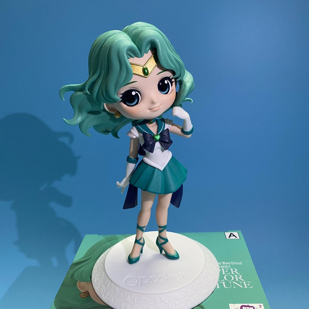 BANPRESTO THE MOVIE SAILOR MOON ETERNAL QPOSKET - SUPER SAILOR NEPTUNE (VER. A)