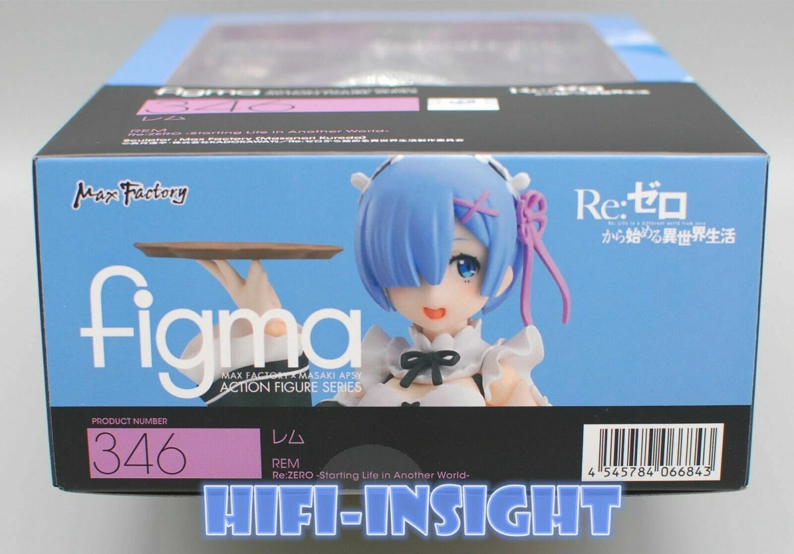Figma 346 REM Action Figure Re: ZERO Starting Life in Another World Non Scale
