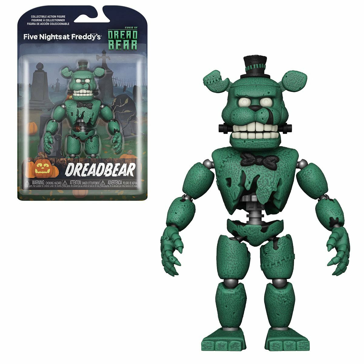 Funko Five Nights at Freddy's Dreadbear Action Figure Curse of Dreadbear FNAF