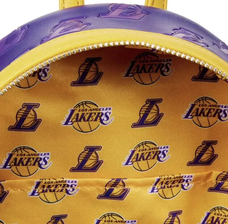 Loungefly NBA Los Angeles Lakers Logo Mini Backpack