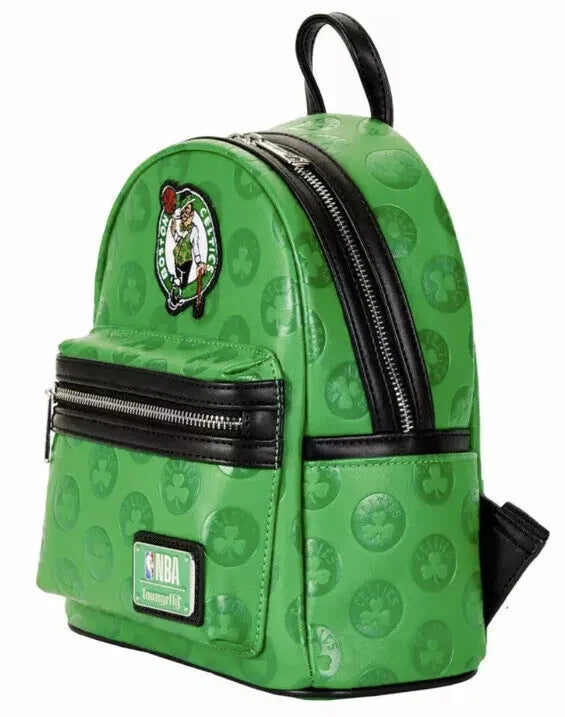 Loungefly NBA Boston Celtics Logo Mini Backpack