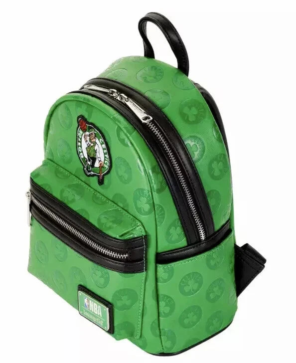 Loungefly NBA Boston Celtics Logo Mini Backpack
