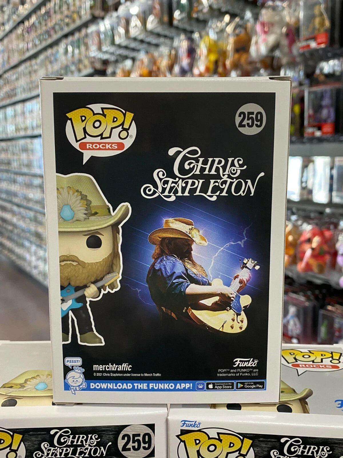 FUNKO POP! ROCKS CHRIS STAPLETON POP FIGURE