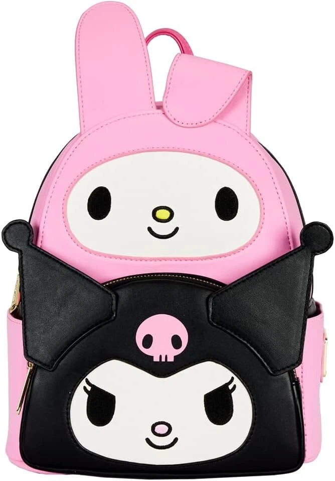 Loungefly Sanrio Kuromi and My Melody Mini Backpack
