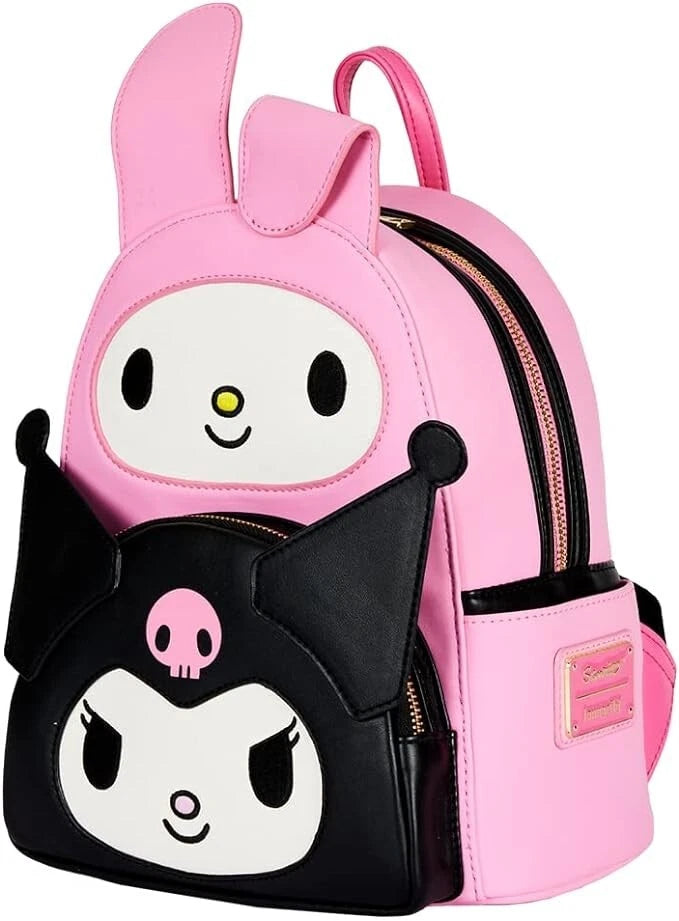 Loungefly Sanrio Kuromi and My Melody Mini Backpack