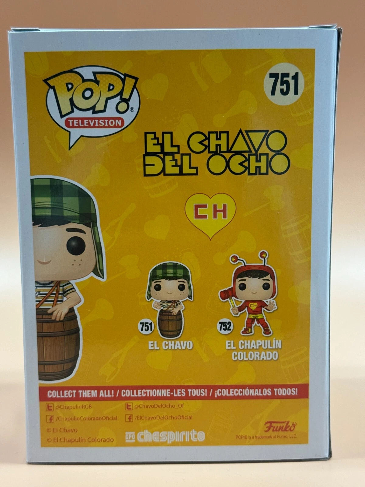 FUNKO POP! Television El Chavo Del Ocho #751 NEW