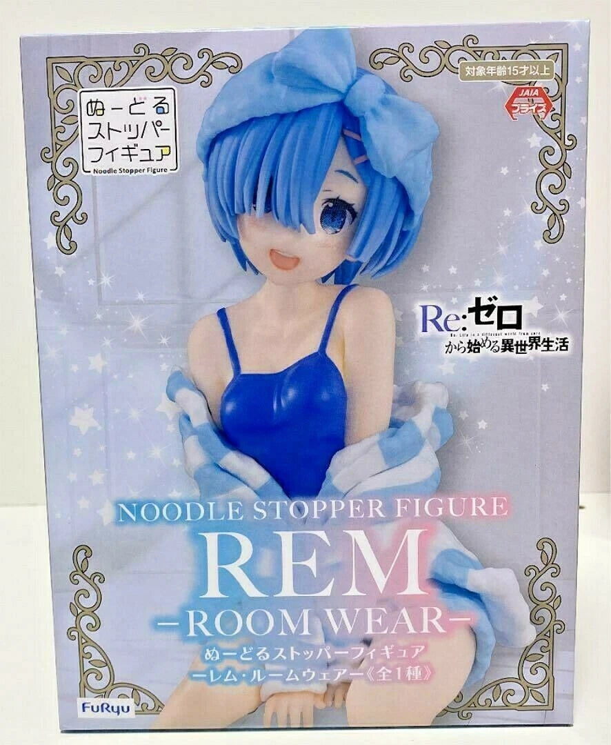 Re: Zero Noodle Stopper Figure Rem Room wear ver. FURYU Japan New USA Seller