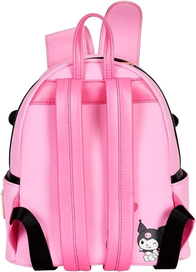 Loungefly Sanrio Kuromi and My Melody Mini Backpack