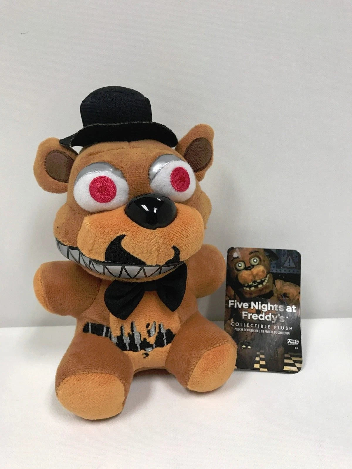 FUNKO FNAF NIGHTMARE FREDDY PLUSH FIRST SERIES 2016 W TAG (VAULTED)