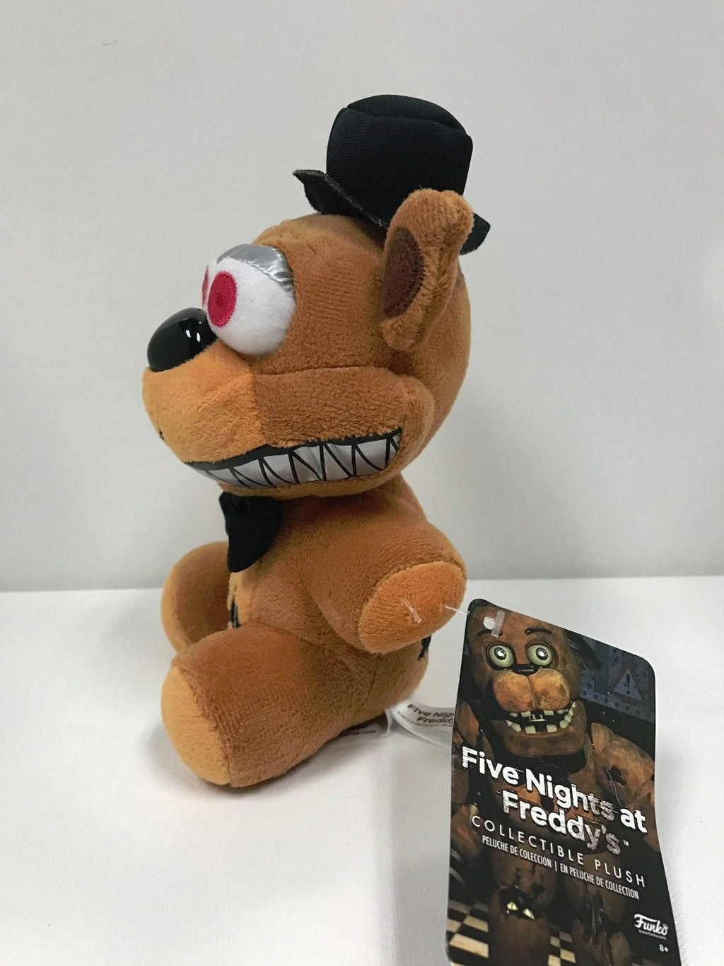 FUNKO FNAF NIGHTMARE FREDDY PLUSH FIRST SERIES 2016 W TAG (VAULTED)
