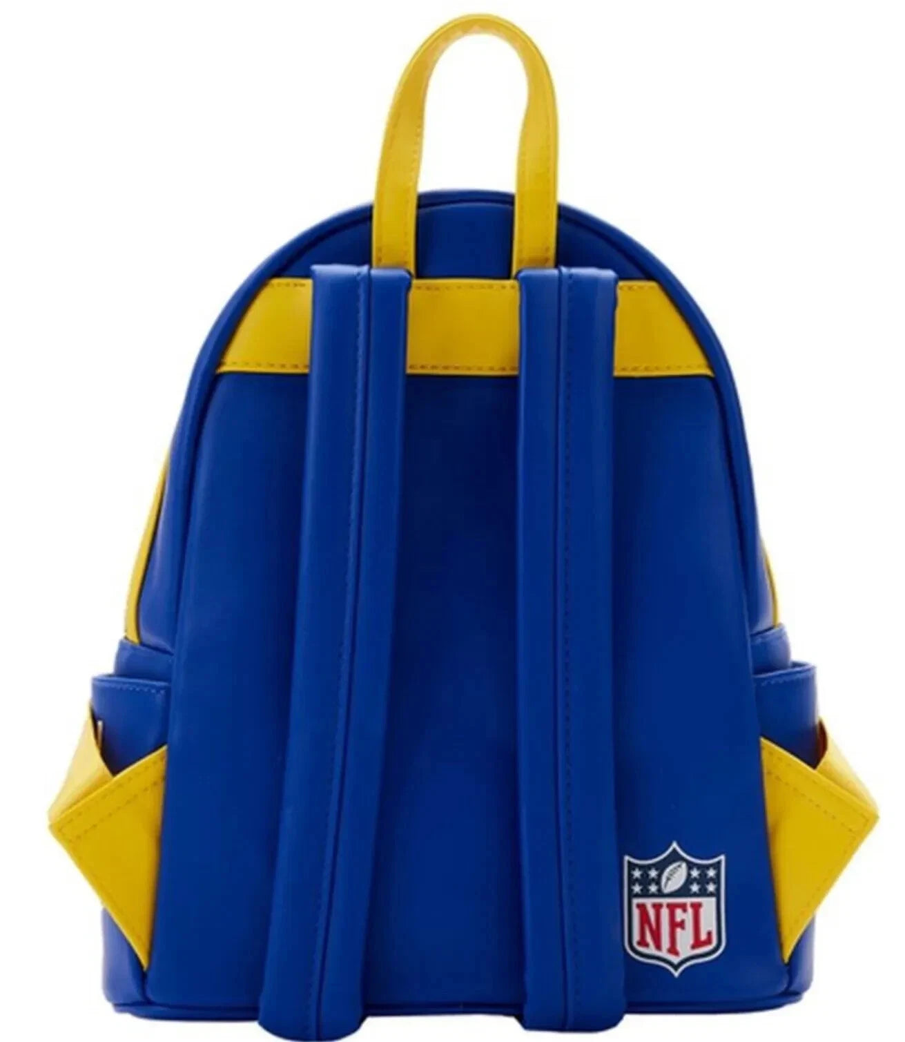 Loungefly NFL LA Rams Patches Mini Backpack New With Tags