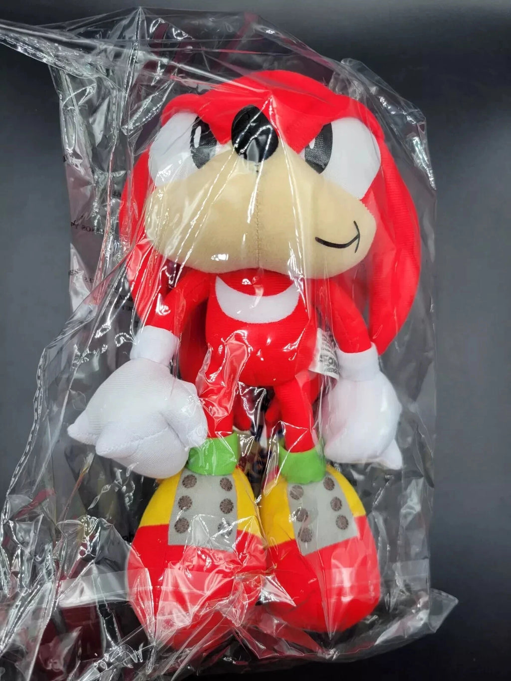 SONIC the Hedgehog Knuckles 12" inches Stuffed Plush Great Eastern Nwt