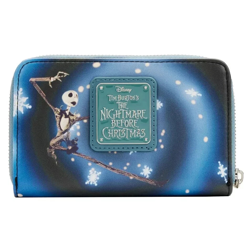 Loungefly POP Disney The Nightmare Before Christmas Zip Wallet Glow In The Dark