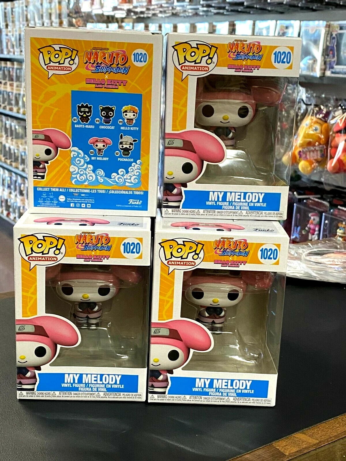Funko POP! NARUTO X HELLO KITTY #1020 - MY MELODY