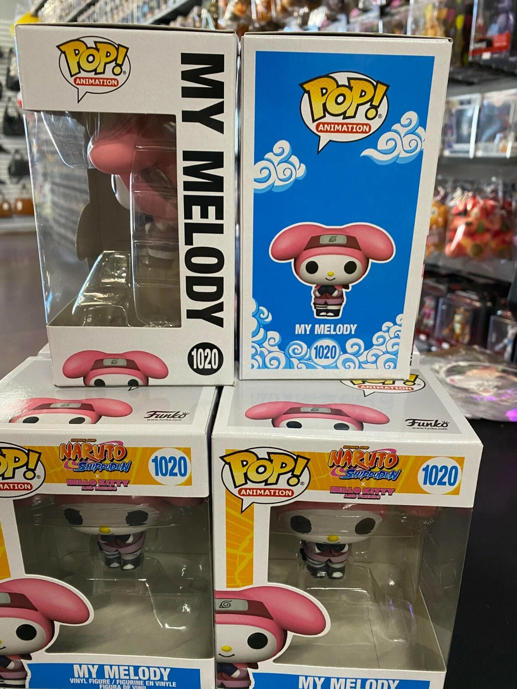 Funko POP! NARUTO X HELLO KITTY #1020 - MY MELODY
