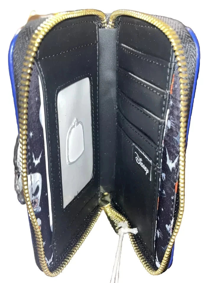 Loungefly POP Disney The Nightmare Before Christmas Zip Wallet Glow In The Dark