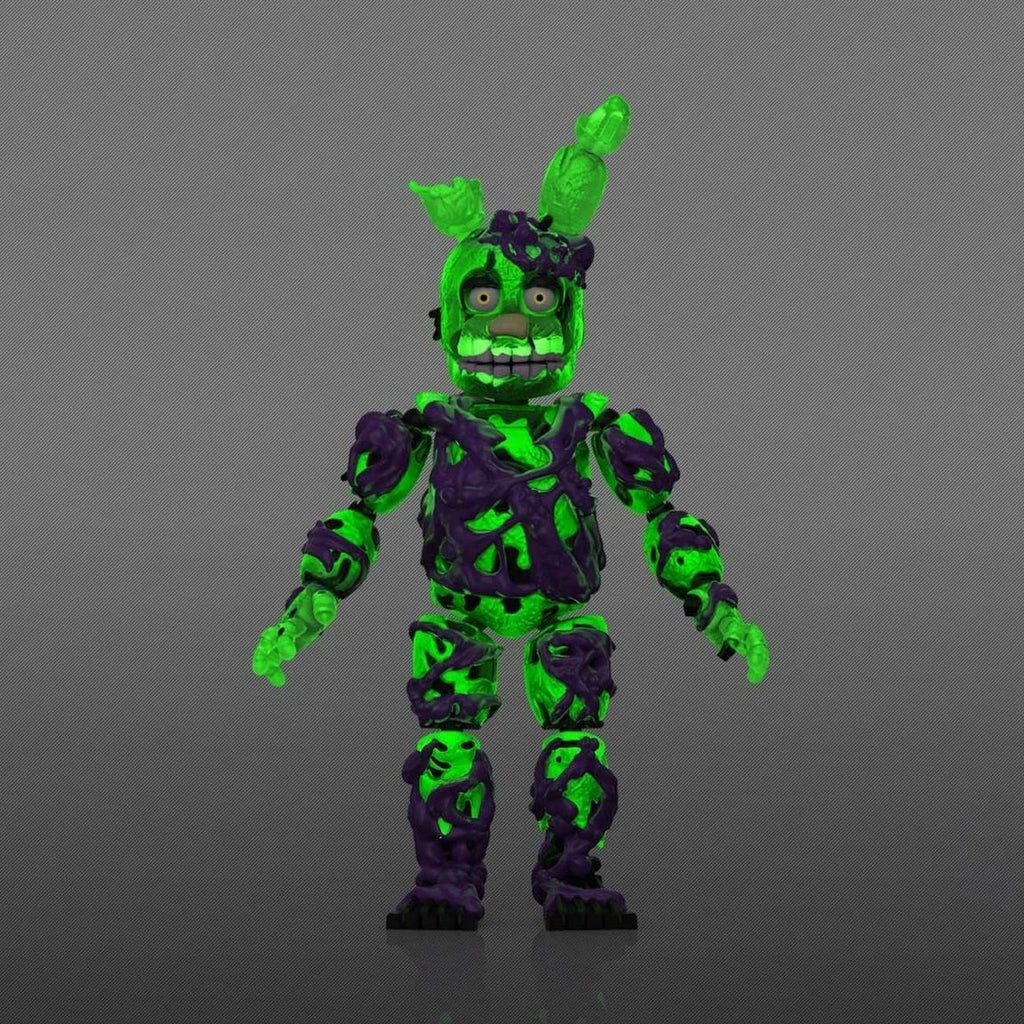 Funko FNAF Five Nights At Freddy's Toxic Springtrap GITD Action Figure S7