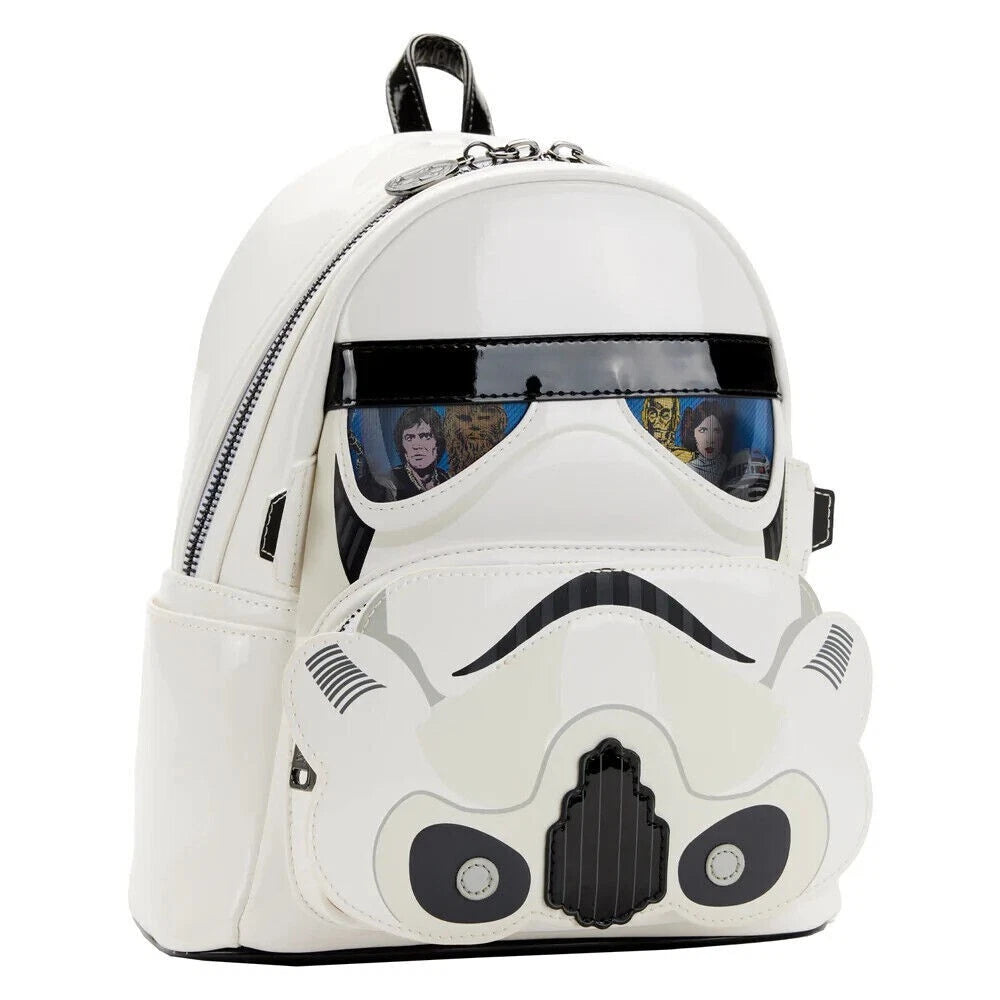 Loungefly Disney Star Wars Stormtrooper Double Strap Mini Backpack