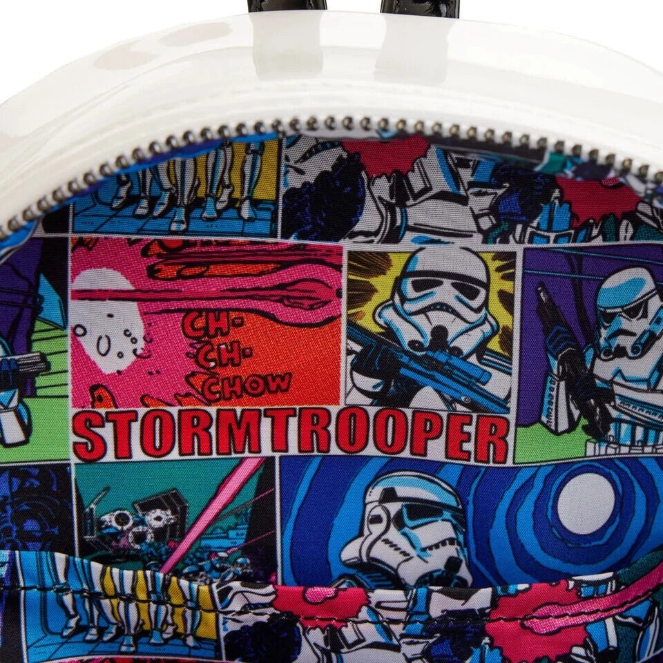 Loungefly Disney Star Wars Stormtrooper Double Strap Mini Backpack