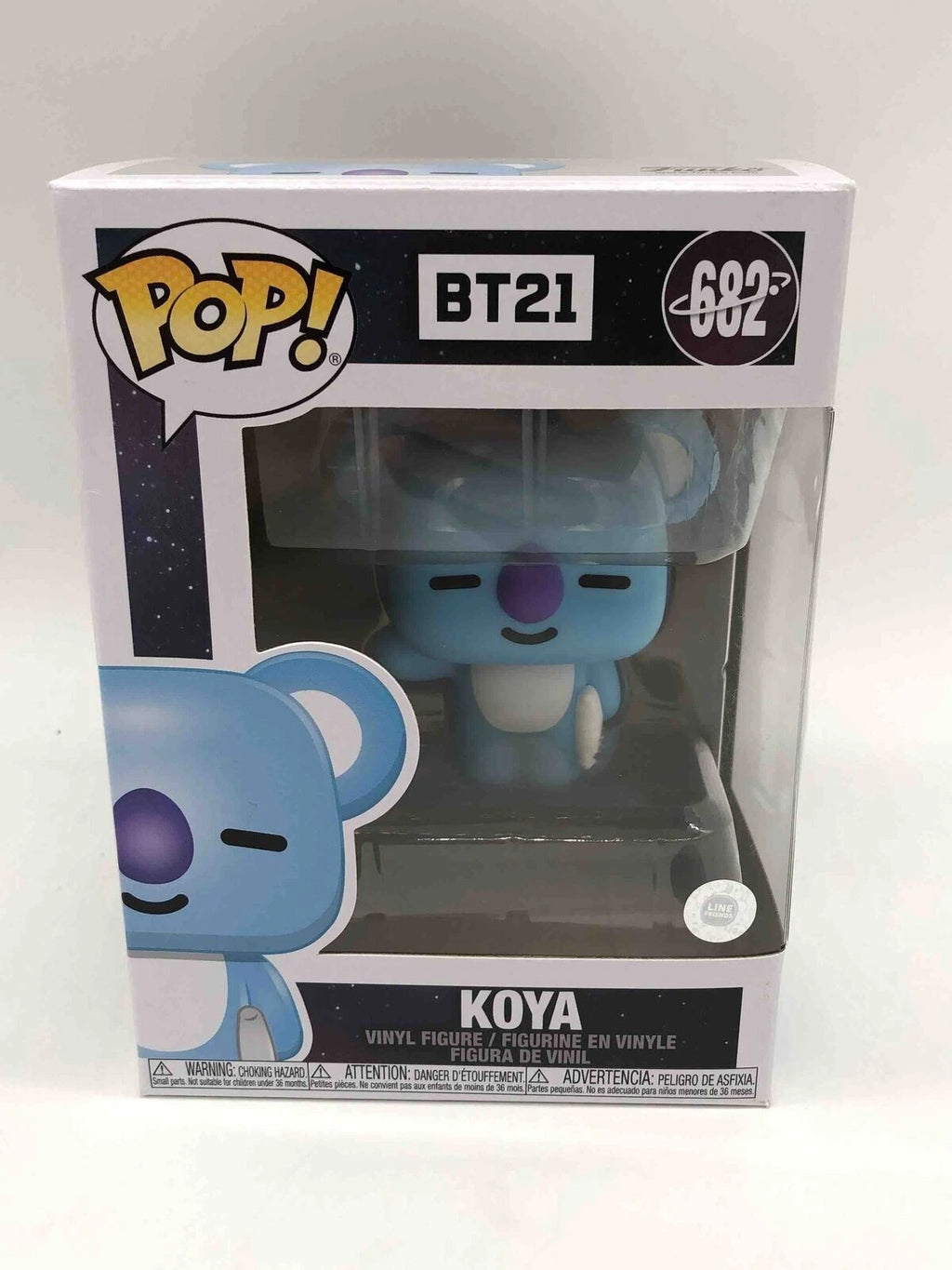 Funko POP Rocks BT21 Koya #682 Vinyl Figure Vaulted 2019 Release