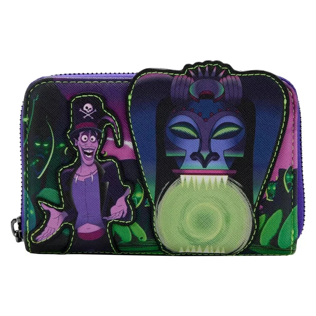 Loungefly Disney Villains - Dr. Facilier Wallet - Glow In The Dark - New!