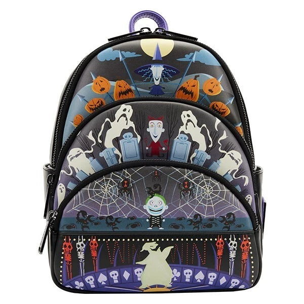 Loungefly Disney The Nightmare Before Christmas Glow in the Dark Mini Backpack