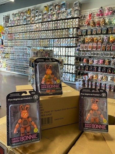 Funko FNAF Five Nights At Freddy's System Error Bonnie GITD Action Figure