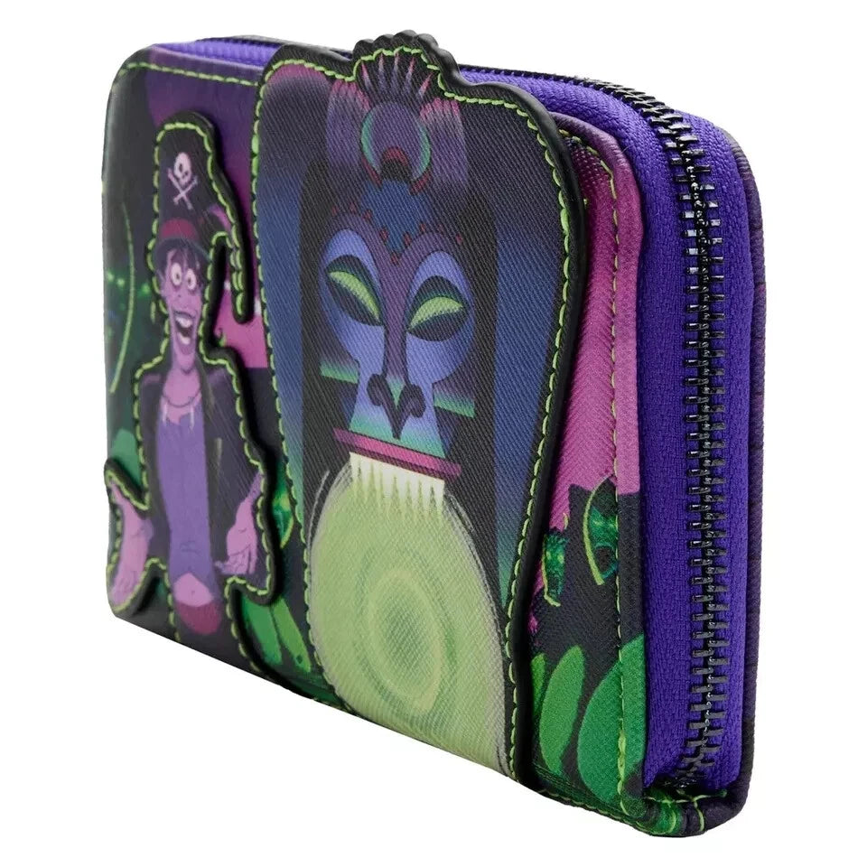 Loungefly Disney Villains - Dr. Facilier Wallet - Glow In The Dark - New!