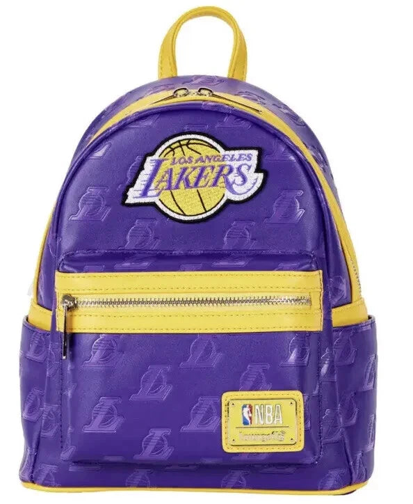 Loungefly NBA Los Angeles Lakers Logo Mini Backpack