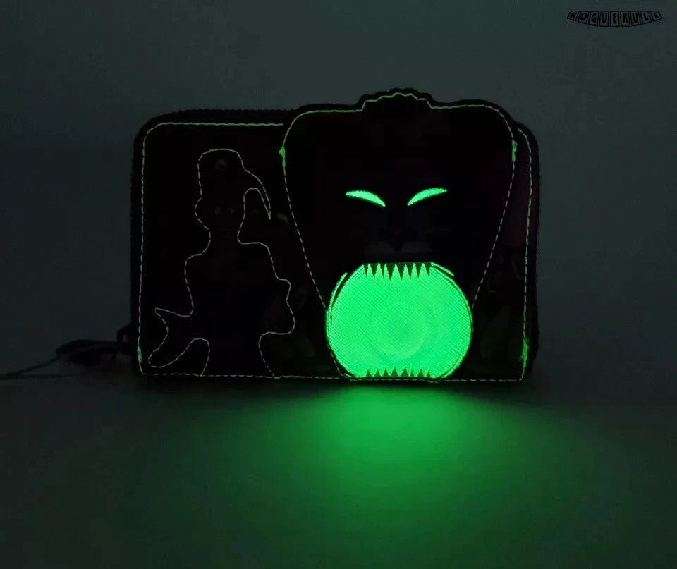 Loungefly Disney Villains - Dr. Facilier Wallet - Glow In The Dark - New!