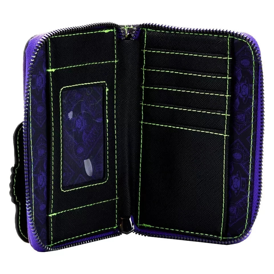 Loungefly Disney Villains - Dr. Facilier Wallet - Glow In The Dark - New!