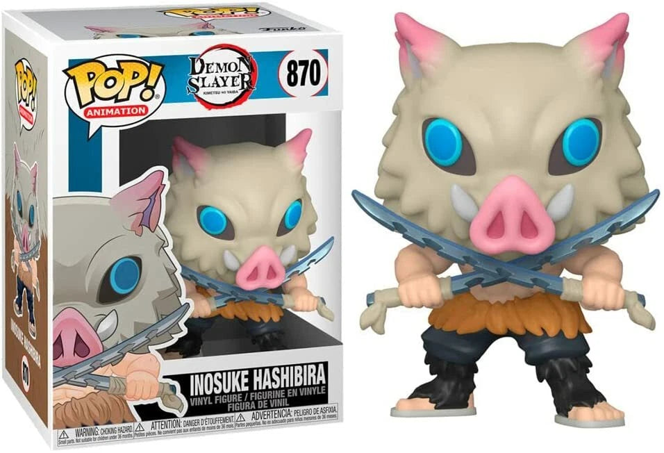Demon Slayer Inosuke Hashibira 870 Funko Pop