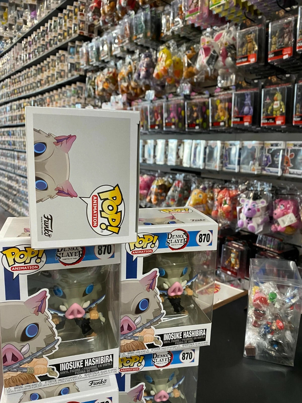 Demon Slayer Inosuke Hashibira 870 Funko Pop