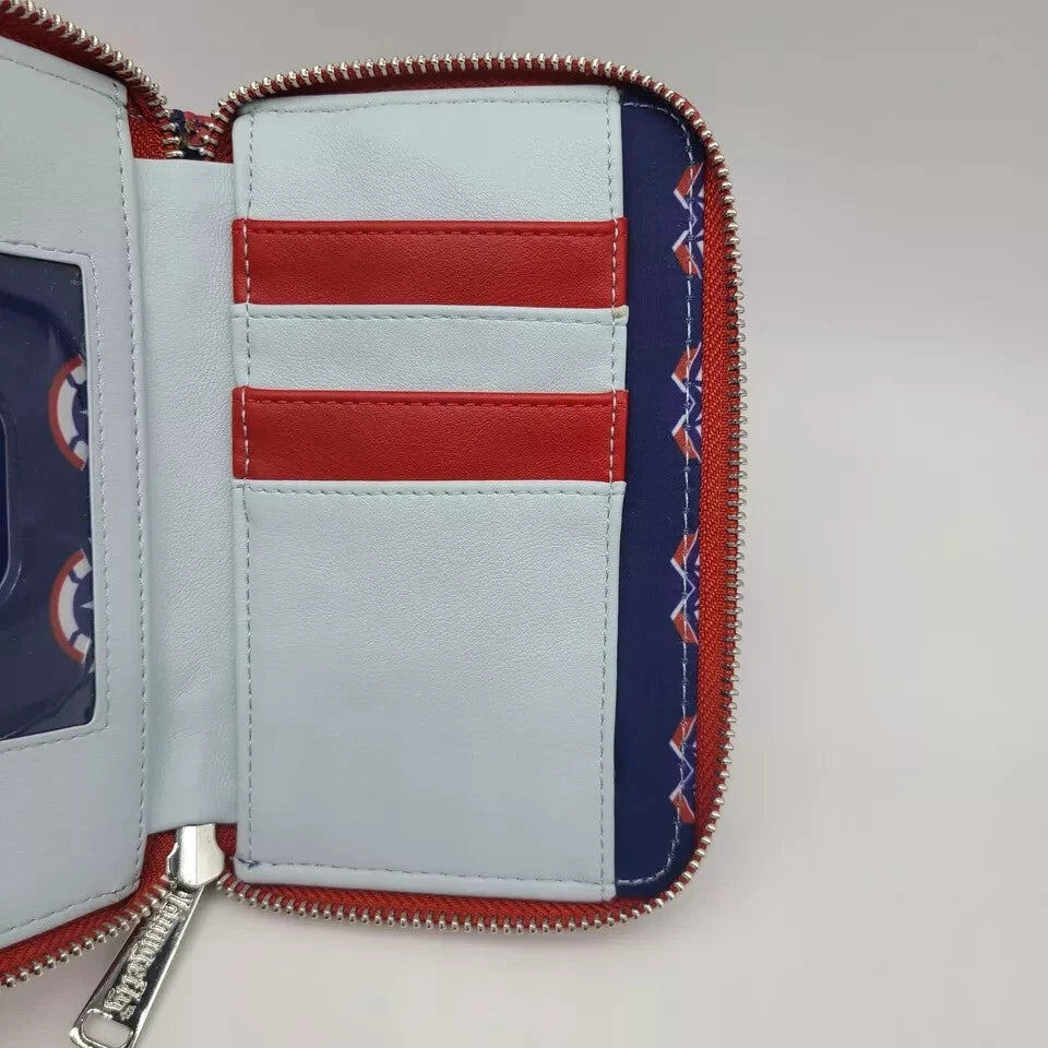 Loungefly Marvel Captain America Zip Around Wallet Falcon and the Winter Soldier