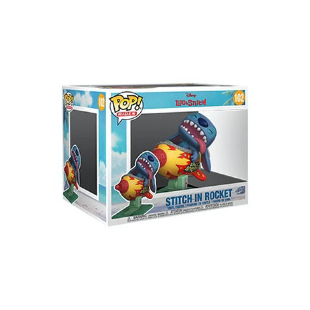 Funko Pop! Rides Disney Lilo and Stitch - Stitch In Rocket Brand New