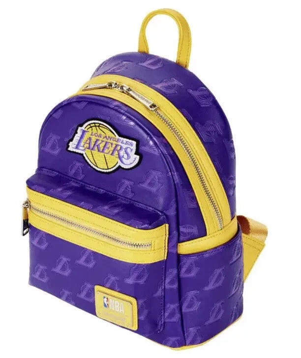 Loungefly NBA Los Angeles Lakers Logo Mini Backpack