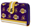 Loungefly NBA LA LAKERS LOGO SNAP WALLET