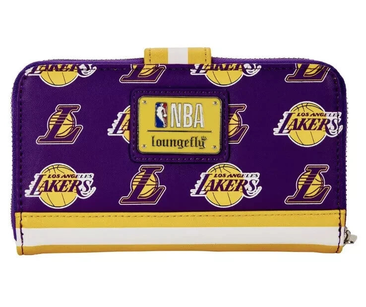 Loungefly NBA LA LAKERS LOGO SNAP WALLET