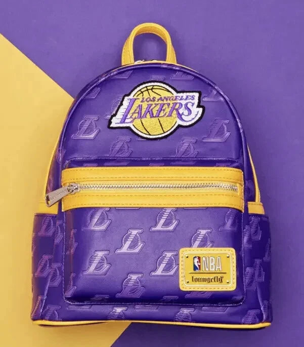 Loungefly NBA Los Angeles Lakers Logo Mini Backpack