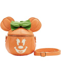 Loungefly Minnie Mouse Glow in the Dark Pumpkin Crossbody Bag New With Tags