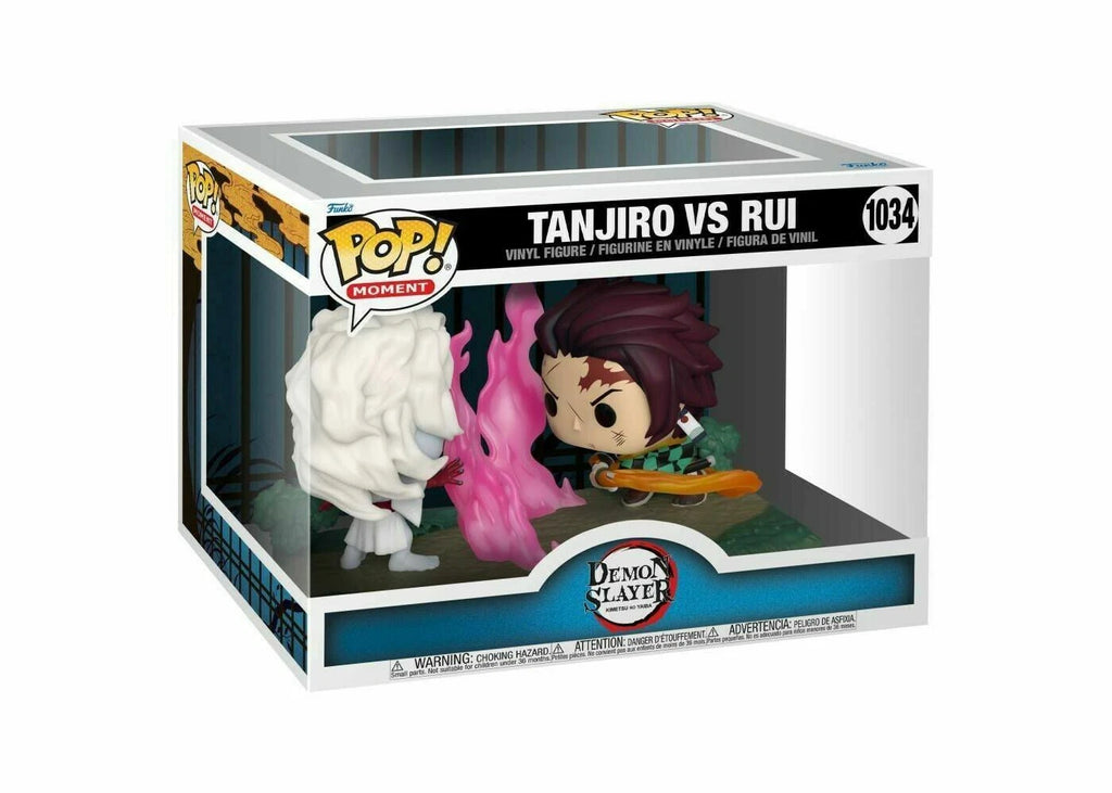 POP Moment: Demon Slayer- Tanjiro vs. Rui ON HAND READY TO SHIP
