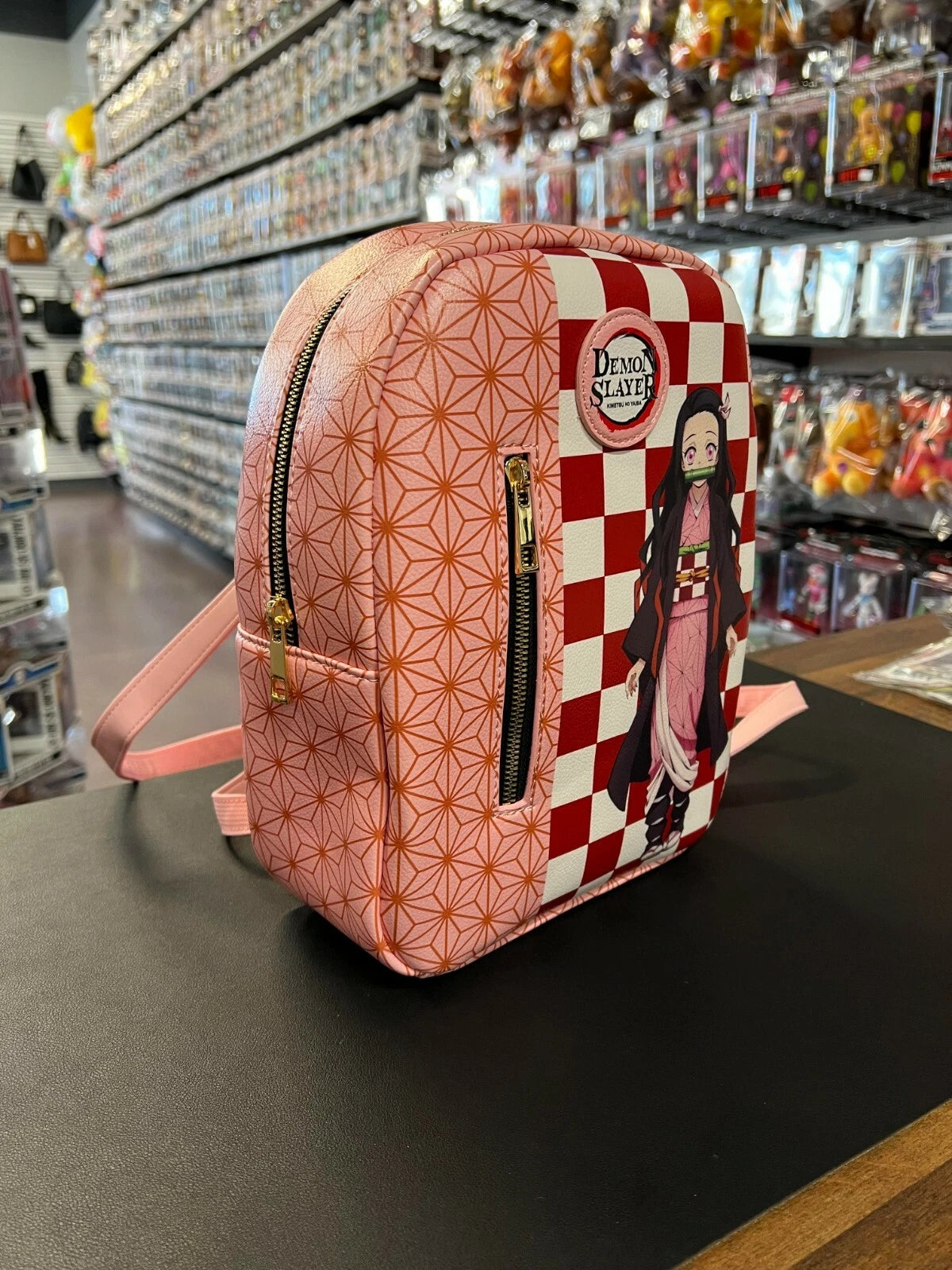 Demon Slayer - Nezuko Kamado Pink Mini Backpack Great Eastern Entertainment