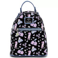Loungefly Valfre Lucy Art All Over Print Faux Leather Mini School Backpack New