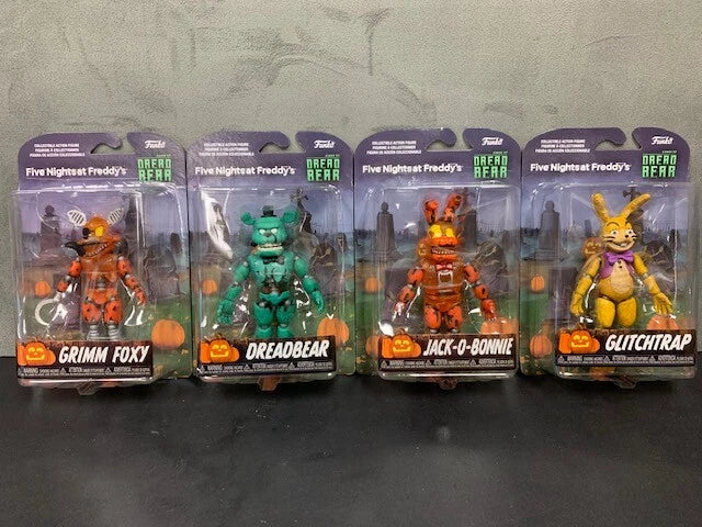 FUNKO FNAF: CURSE OF DREADBEAR - COLLECTIBLE ARTICULATED FIGURES - SET OF 4