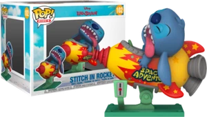 FUNKO POP DISNEY LILO & STITCH - STITCH IN ROCKET #102 SHIPS USPS PRIORITY MAIL