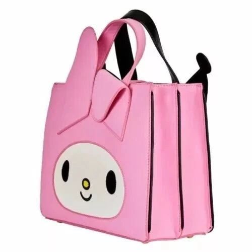 Loungefly My Melody & Kuromi Reversible Crossbody Bag Sanrio SANTB1638 NWT