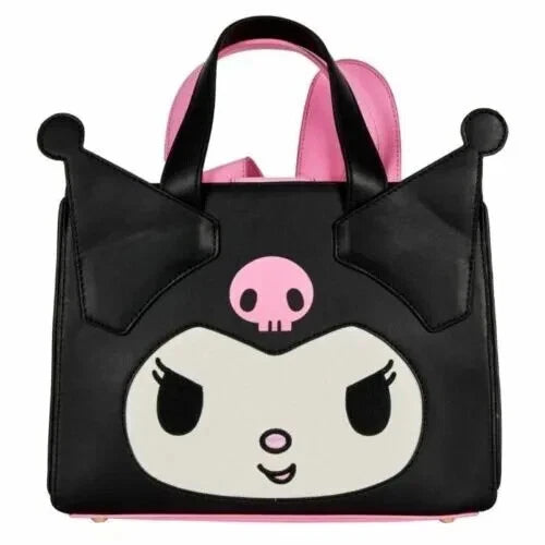 Loungefly My Melody & Kuromi Reversible Crossbody Bag Sanrio SANTB1638 NWT