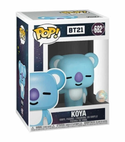 Funko POP Rocks BT21 Koya #682 Vinyl Figure Vaulted 2019 Release